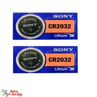 Combo 2 Viên Pin CR2032 Sony Lithium 3V (1 vỉ 1 viên)