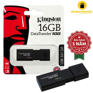 USB 16GB 3.0 Kingston Data Traveler 100G3