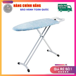 Cầu bàn là cao Lock&Lock Premium Ironing Broad F00141 khung bằng thép, bề mặt bọc vải cotton 135*35*80 - Hàng Chính hãng