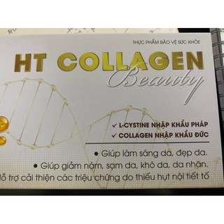 Viên bổ sung colagen HT Colagen da trắng sáng mịn màng