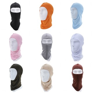 [Shop Quận 13] Khăn trùm đầu - mặt nạ kiểu NINJA phù hợp đi phượt, rất cần khi đội Fullface (Loại 1 Thun Lạnh 4 Chiều)