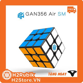 Rubik 3x3 GAN AIR SM có nam châm sẵn viền đen