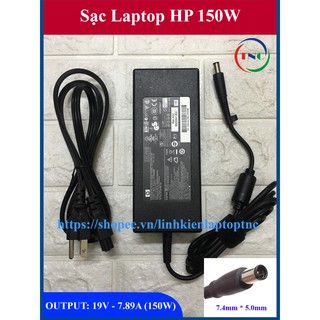 Sạc Laptop HP 150w 19V 7.89A / 19.5V 7.69A 8570w 8560w 8540w Hàng ZIN (Adapter HP 150w)