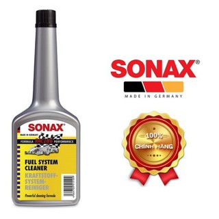 Phụ gia làm sạch hệ thống xăng thương hiệu Đức - Sonax 515100, an toàn cho hệ thống, không để lại cặn