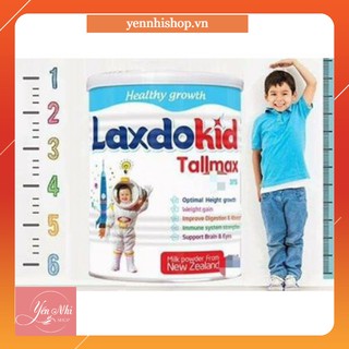 [CHÍNH HÃNG]Sữa Bột Laxdokid Tallmax lon 900g (giúp trẻ tăng trưởng chiều cao vượt trội)