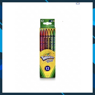 Sale. Bộ Bút Chì Màu Crayola Twistables, 12 Màu Các Loại - QTY !!! -Mỹ .