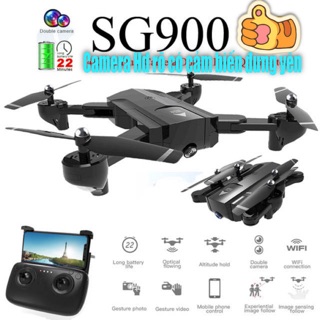 Flycam sg900 bản 2 camera HD pin đến 2200mah bay 22p có cảm biến đứng yên