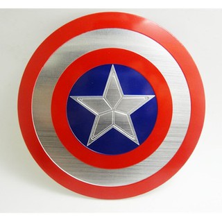 LoGo Biểu tượng Captain America trang trí xe ( hợp kim ko rỉ - sơn tĩnh điện)