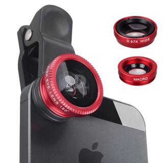 Ống lens camera điện thoại 3in1