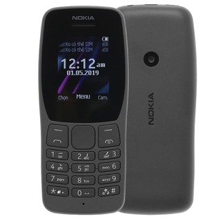 Điện Thoại Nokia 110 2 Sim (2019) - Hàng Chính Hãng