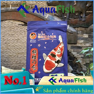 Thức Ăn Cho Cá Koi Porpoise Growth 1kg Size S/M (thức ăn cá koi tăng trọng)