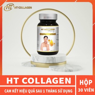 [NHẬP KHẨU ĐỨC] Viên uống trắng da bổ sung collagen HT COLLAGEN hộp 30 viên