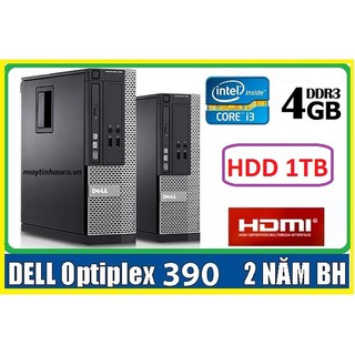 Máy tính để bàn đồng bộ Dell optiplex 390 ( Core i3 / 4G / 1000G ),Có HDMI ,
