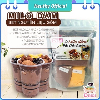Milo dầm milo gói sét milo tự pha trân châu đen trân châu trắng thơm béo siêu ngon-ONC135M6 (1)