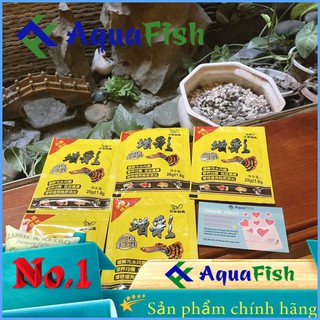 Combo 5 túi thức ăn bột mịn cho cá bảy màu, cá thủy sinh (20gr/túi)