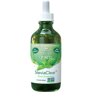 Lọ 120ml dung dịch đường cỏ ngọt (kiêng) SWEETLEAF STEVIA SteviaClear Liquid Extract, zero-calorie, zero-carbohydrate