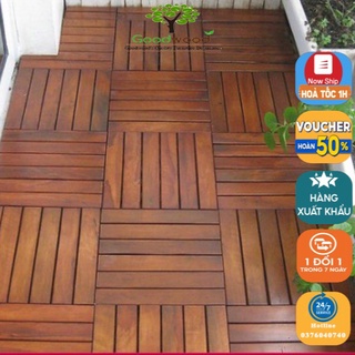 💥FREESHIP💥Combo 10 sàn gỗ tự nhiên vỉ nhựa lót sàn IKEA kháng khuẩn thoát nước nhanh chóng 💥Sale sốc💥