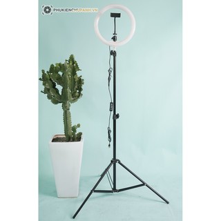 [Rẻ nhất shopee] Đèn Livestream size 30cm, chân đèn 2m3 - Tặng gói tăng mắt livestream