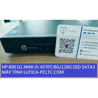 Máy tính HP 800 G1/Máy tính mini pc nhỏ gọn/i5 4570T/HP 400 G1/I3 4160T/RAM 8G/SSD 128G/TV BOX 4K/MÁY TÍNH HỌC ONLINE