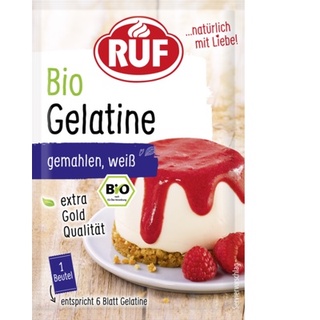 Bột Gelatin hữu cơ RUF cho bé (T2/2025 - Cả mẫu cũ và mẫu mới)