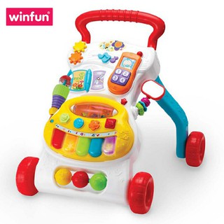 Xe tập đi trẻ em đa năng có bàn nhạc Winfun WF0804 - Hàng chính hãng