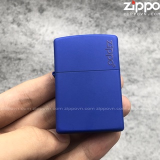 Zippo chính hãng DÙNG ĐỂ TẶNG HOẶC SỬ DỤNG, Sơn Tĩnh Điện Xanh Lam 229ZL Zippovn.com