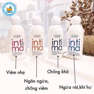 [ Sỉ- lẻ] Dung dịch vệ sinh phụ nữ Intima Ziaja 200ml ( made in Poland)