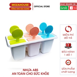 Khay Làm Kem Việt Nhật Bằng Nhựa ABS An Toàn Với Sức Khỏe - 6 que ( Loại 1) MozaHouse - MozaHouse (1)
