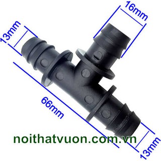 10 Tê chia ống mềm 16mm hàng Đài Loan - VPKT1610
