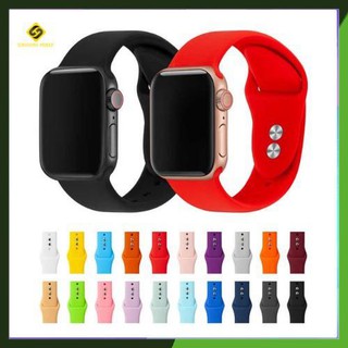 Dây silicon Apple Watch Series 1/2/3/4/5/6/SE đủ Size