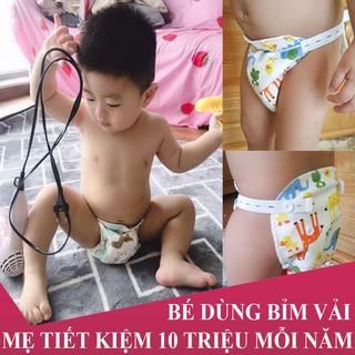 Bỉm Vải, Tã Vải Mommykids FreeSize Dùng Cho Bé Từ 1 Đến 24 Tháng Tuổi