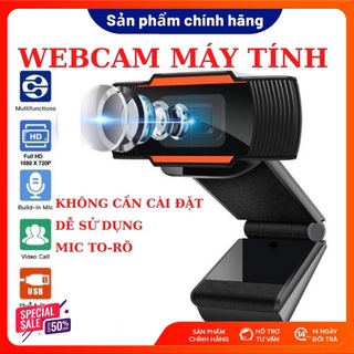 Webcam máy tính Có Mic - Dành Cho Livestream, Học Và Làm Việc Online Siêu Nét [Đổi Trong 14 Ngày - Bảo Hành 1 Năm] (1)