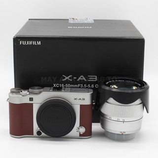 Máy ảnh Fujifilm X-A3 màu nâu kèm kit 16-50mm xách tay cũ (1)