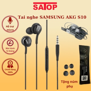Tai nghe gaming có dây SAMSUNG AKG S8 S10 chính hãng tai nghe máy tính nhét tai có mic tăng giảm âm lượng - SATOP