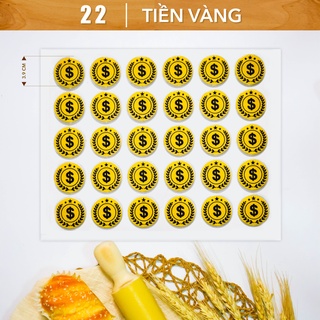 Hộp 10 khuôn socola in hình Đồng tiền vàng - Chocolate mold Gold coin (MS 22) - Đồng Tiến Việt Nam (1)