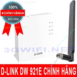 Modem Wifi 4G D-Link DWR-921E | 150Mbps | 32 user, 2 port LAN (1)