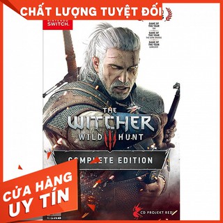 [HOT]Game The Witcher 3 :Wild Hunt Complete Edition Cho Máy Nintendo switchMới 100%