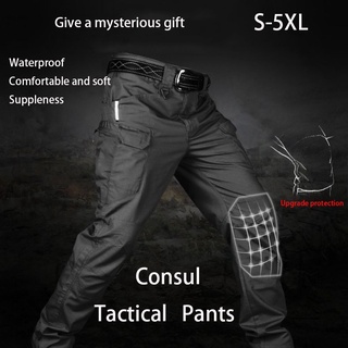 Quần dài chiến thuật nhiều túi chống thấm nước mồ hôi size S-5XL cho nam