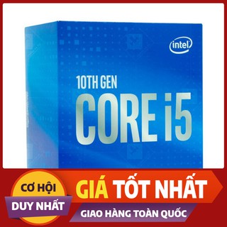 CPU Intel Core i5-10400 (2.9GHz turbo up to 4.3GHz, 6 nhân 12 luồng, 12MB Cache, 65W) - Socket Intel LGA 1200 (New 100%)