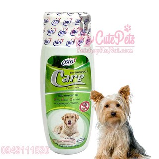 Sữa tắm Bio Care đặc trị ve rận, bọ chét cho thú cưng - 150ml - Thức ăn chó mèo CutePets