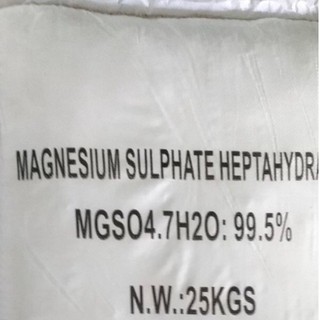 - MgSO4 7H2O Magnesium Sulfate túi 500g Magie sunphat 10034-99-8 chất lượng.