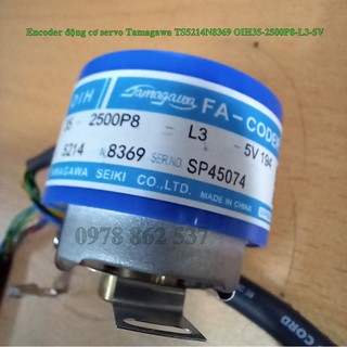 Bộ mã hóa xung Encoder động cơ servo Tamagawa TS5214N8369 OIH35-2500P8-L3-5V