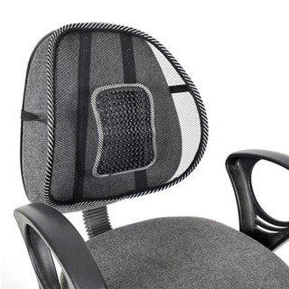 Bộ 2 tấm lưới đệm massage tựa lưng ghế oto và văn phòng chống nóng, giảm đau mỏi