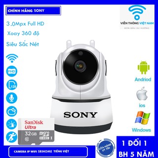 Camera Ngoài Trời Sony 3.0Mpx Full HD - Thiết Kế Đột Phá Bảo Hành 60 Tháng