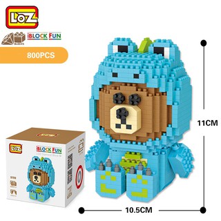 LOZ-9790 NLG0001 - Bộ lắp ghép LEGO NANO