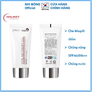 Kem nền trang điểm - Kem trang điểm chống nắng Holikey Vital BB Cream Hàn Quốc SPF /40 PA 50ml