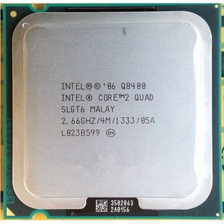 Chip Intel Core 2 Quad các mã socket 775 bóc máy