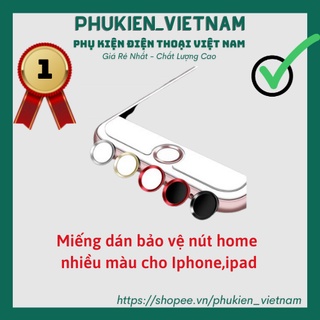 Miếng Dán Nút Home Touch ID - Cảm Ứng Vân Tay - Dành Cho Iphone