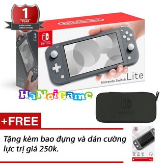 Nintendo Switch Lite (PIN LÂU HƠN, MÀU XÁM, TẶNG KÈM BỘ PHỤ KIỆN)