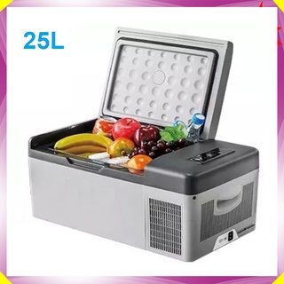 Tủ lạnh mini dùng trong nhà và trên ô tô cao cấp DC25 - Dung tích: 25 lít - 13.5kg - Hàng Cao Cấp